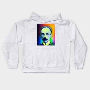 José Martí Colourful Portrait | Jose Marti Artwork 6 Kids Hoodie